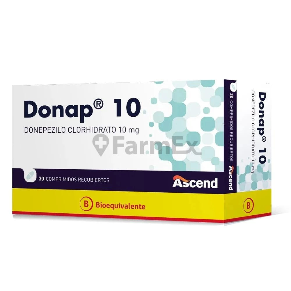 Donap 10 mg x 30 comprimidos ASCEND